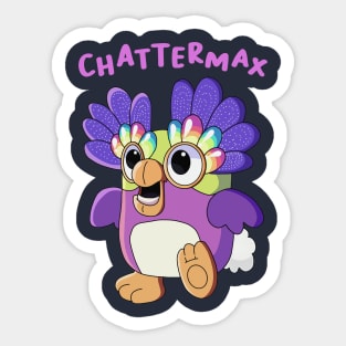 Chattering Owl Sticker